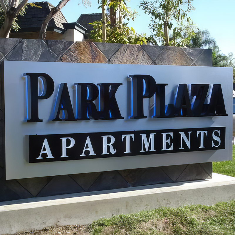 OEM Business Signage Outdoor Acrylic Building