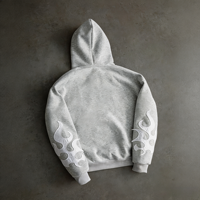 Sweat à capuche surdimensionné de luxe pour homme en coton épais de haute qualité, broderie personnalisée, 460 g/m², coupe ample