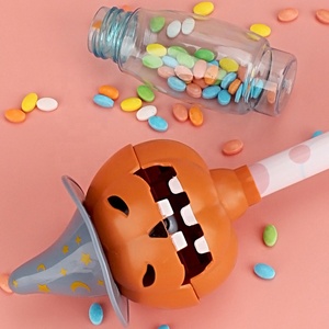 Nouveau pistolet à eau à pression d'air, dessin animé, citrouille d'Halloween, bâton à eau, jouet rempli de bonbons, bâton avec fonction de projection - Product Image 4