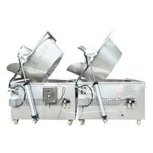 Automatische gebratene Lebensmittel Banane Pommes Frites Kartoffel chips Huhn Frittier fritte use Maschine