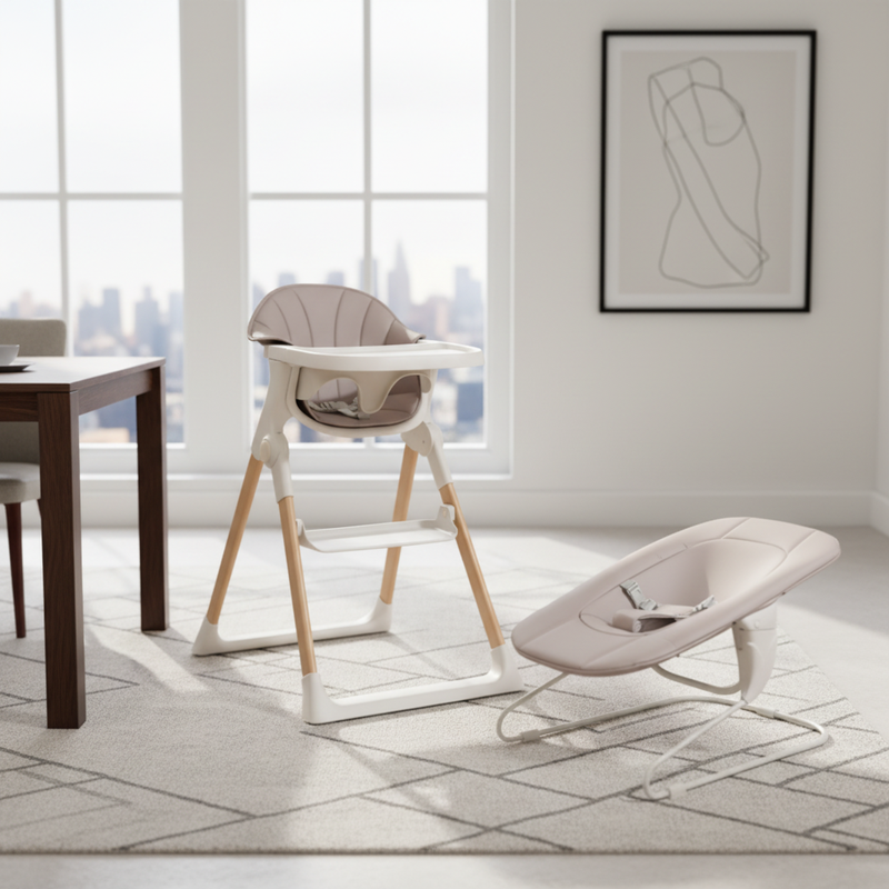 ASTMF404 Infant Dining High Chair Bouncer