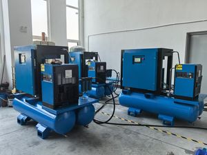 <span class=keywords><strong>Compresseur</strong></span> d'air rotatif industriel à vis silencieux <span class=keywords><strong>de</strong></span> 20 CV à vitesse fixe en promotion - Product Image 5