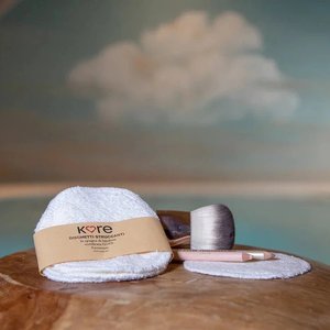 Tampons démaquillants en coton de bambou Kore, 3 pièces, écologiques, réutilisables - Product Image 1