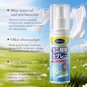 KORMESIC 90ml <span class=keywords><strong>Spray</strong></span> Aromatizante para Ropa al por Mayor, Sin Daños, Fragancia Duradera, Antiácaros, Eliminación de Olores - Product Image 2