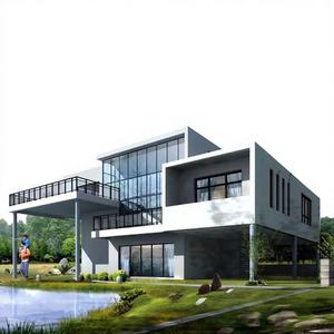 Casa Modular Moderna de Acero Ligero con Diseño Personalizado, Apartamento Premium, Impermeable y con Protección Solar - Product Image 1