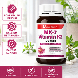 Suplemento de Vitamina K2 Shecome MK-7 al por Mayor, Fabricante de Suplementos para el Metabolismo Óseo y de Calcio, 100 Cápsulas de Vitamina K2 MK-7 - Product Image 3