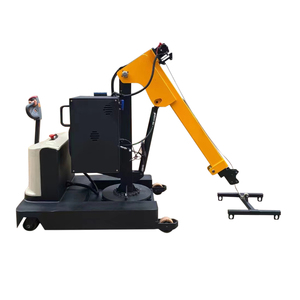 1.2ton di động nâng điện telehandler ARM Powered <span class=keywords><strong>Crane</strong></span> Telescopic Boom xe tải hoàn toàn điện xoay cần cẩu nhỏ - Product Image 4