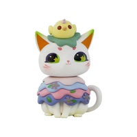 Figurine de fille mignonne en PVC, jouet d'art de collection, personnage animal fantastique, ornement de bureau, marque OEM, 14 ans et plus, unisexe, cadeau en gros