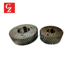 39755483 Gear Wheel <b>Set</b> Driven Gear Shaft and New for Ingersoll Rand <b>Screw</b> Air Compressor Parts for Farms - Product Image 4