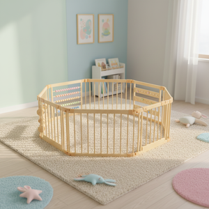 <span class=keywords><strong>Corral</strong></span> para Bebé de Nuevo Diseño, Plegable y Portátil, Parques para Bebés Seguros y Cómodos - Product Image 4