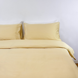 Pronto para enviar Silky 65% Bambu 35% Algodão 400T <span class=keywords><strong>Bed</strong></span> Sheets & Duvet Cover Set Clássico Tecido Expedição instantânea - Product Image 2