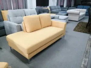 Edelstahl elegantes Sofa Design moderne Einsitzer Sofa Stuhl Sessel Set moderne Wohn möbel Wohnzimmer Sofas