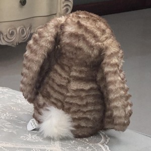 Couette en peluche Premium Série Bonnie Rabbit avec détails brodés, super douce, garnissage en coton PP, décoration d'Halloween pour la maison - Product Image 5