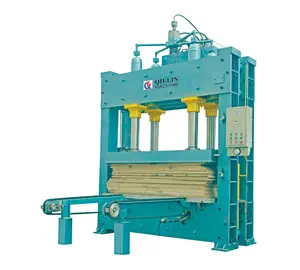 공장 도매 합판 기계 500 톤 유압 500 톤 나무 베니어 합판 만들기 콜드 프레스 기계