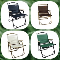 Chaise de camping pliable légère et durable en acier carbone Oxford 600D, écologique, portable, pour pique-nique, plage, personnalisable