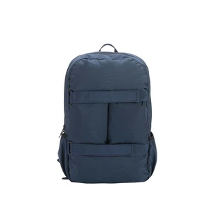 Minimalist Unisex Nylon <b>Laptop</b> <b>Backpack</b> Water Resistant Zipper Hasp Closure Eco-Friendly Portable 20-39L Large Capacity Shoulder - Product Image 2