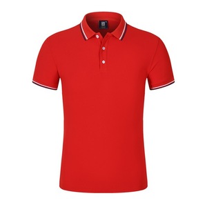 Polo de secado rápido para hombre de poliéster con logotipo personalizado, Polo de golf transpirable de ajuste seco de alta calidad - Product Image 6
