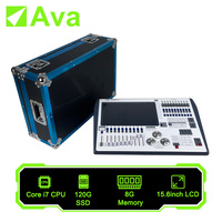 Ava V18 I7 CPU 8G 120G SSD Contrôleur d'éclairage de scène DMX Contrôleur de lumière DJ DMX Lighting Tiger Touch 2 Pro Contrôleur DMX