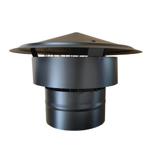 Kit de tubería de chimenea de estufa 6 "(150 Mm) Tubo recto/Codo/Soporte/Tapa de lluvia <span class=keywords><strong>para</strong></span> chimenea/Juego de chimenea de estufa de leña - Product Image 3