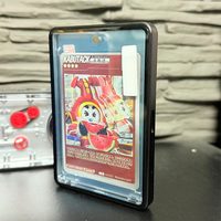 Porte-cartes magnétique en aluminium de qualité supérieure à une touche |   Coque de protection multicolore pour l'affichage et la collection de cartes à collectionner