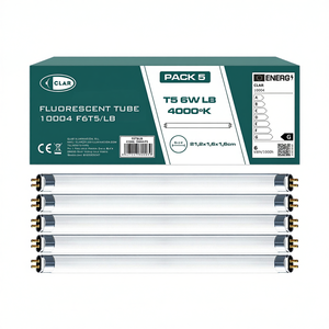 Tubo fluorescente T5 de 6W, 4000K, paquete de 5 bombillas de bajo consumo - Product Image 2