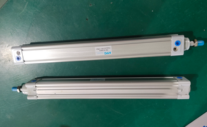 Cylindre FDC-40-100-S complet avec alésage de 40mm et pièces pneumatiques de course de 100mm avec aimant - Product Image 5