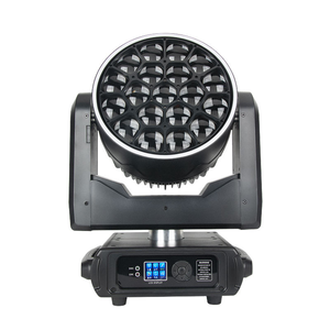 ขายตรงจากโรงงาน ไฟส่องเวทีแบบเคลื่อนย้ายได้ Bee Eye 19*15W RGBW 4in1 LED ซูมบีม สำหรับงานดีเจ ดิสโก้ ปาร์ตี้ - Product Image 2