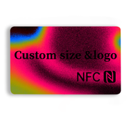 Carte intelligente NFC étanche personnalisée, fournie par l'usine, conforme à la norme ISO 13.56MHz, puce RFID PVC 1K sécurisée pour l'accès aux chambres d'hôtel et aux bureaux
