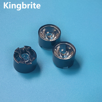 Objectif de caméra de sécurité CCTV 20 mm IR LED TIR à lentille plano-convexe, angle étroit de 15 degrés, PMMA IP68