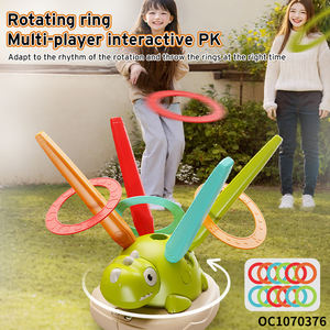 3in1 Dinosaur sports électronique machine à sauter ring toss game sets rocket shooting toy for kids - Product Image 4