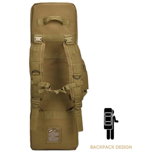 Chiến thuật đôi dài súng Túi xách tay Molle nylon mềm Padding súng trường hợp vận chuyển cho phạm vi ngoài trời - Product Image 6