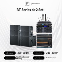Système audio professionnel haute performance Fyinaudio Dual 10 pouces à deux voies pour la diffusion de chants bouddhistes (62Hz-20KHz)
