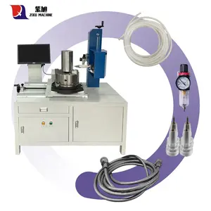 ZIXU en çok satan yüksek akım terminali flanş kelepçe iskele kol Metal gravür makineleri için delik işaretleme makinesi