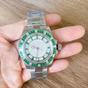 Relojes Mecánicos Automáticos para Hombre con Movimiento Japonés NH35 Mejorado, Cristal de Zafiro y Diamantes, OEM Nuevo - Product Image 1