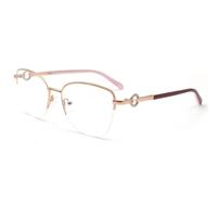 Monturas de Gafas Metálicas de Moda 2026, Gafas Ópticas de Alta Calidad HG7116, Buen Diseño para Adultos