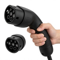Câble de charge pour voiture électrique standard européen, type 2, chargeur EV portable 7KW 11KW 22KW, chargeur EV intelligent portable à charge rapide