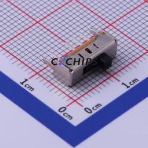 SS13D07L2B Slide Switch Through hole Component (THT) Switch Single Pole Three Throw Rectangle Pin Header PC Pin 12.7mm - Product Image 1