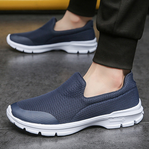 Manufacturer Men <strong>Shoes</strong> Fashion Knitting Fabric Running Sneakers Super Light Breathable Jogging <strong>Casual</strong> <strong>Shoes</strong> - Product Image 1