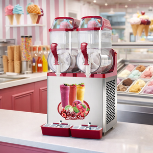 ร้านค้า QDMECH ใช้เครื่องทำความเย็นที่เหมาะอย่างยิ่ง เครื่องทำน้ำแข็งปั่น 3 รสชาติ ควบคุมง่าย - Product Image 1