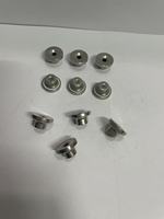 Boutons-pression en laiton de 5 mm pour la vente en gros, connecteurs nickelés de 5,0 mm
