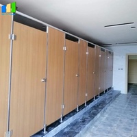 Cloisons de séparation de salle de bain au design moderne, panneaux muraux les plus récents, cabines de toilettes pour écoles, hôpitaux, ateliers