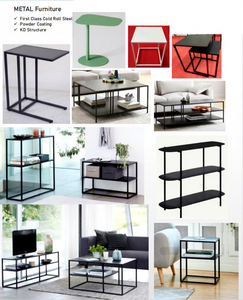 <span class=keywords><strong>Mesa</strong></span> <span class=keywords><strong>Consola</strong></span> Moderna de Estilo Nórdico para Sala de Estar, Entrada o Recibidor, Fabricada en Tubo de Acero Negro - Product Image 5