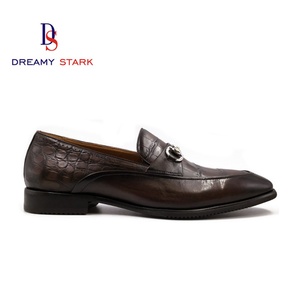 Chaussures habillées confortables pour hommes, en cuir véritable de haute qualité, faites à la main, avec logo personnalisé, style Dreamy Stark, pour le bureau, automne - Product Image 4