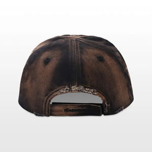 OEM_ODM Hombres Mujeres Gorra de béisbol 6 Panel Washed Denim Sports Dad Hat Gorra de béisbol desgastada sin estructura - Product Image 3