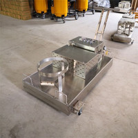 Machine de réparation de chaussées à plaque chauffante pour asphalte, équipement de maintenance routière infrarouge manuel