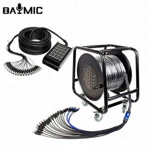 Câble multipaire audio XLR pour scène, 8, 10, 12, 16, 24, 32, 40 canaux, 10, 30, 50, 100 mètres, en boîte – Offre Spéciale - Product Image 4
