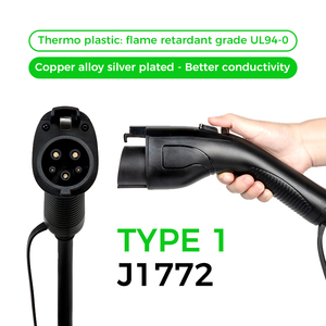 Nhanh chóng EV sạc j1772 Type1 19kw Tầng-đứng Trạm Sạc với <span class=keywords><strong>4.3</strong></span> inch màn hình cảm ứng - Product Image 6