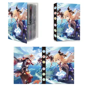 Album de cartes Genshin Impact Lumine <span class=keywords><strong>Morax</strong></span> Beelzebul 240 cartes Livre de cartes Anime Carte Porte-lettres Classeur Carnet de collection Dossier - Product Image 5