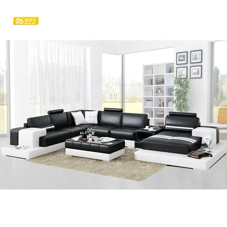 New Style Product modern corner sofa importers u shape corner sitting sofa 1245
