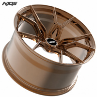 Jantes de voiture en aluminium forgé NJQS sur mesure, 1 pièce, pour jantes de rechange 17, 18, 19, 20 pouces